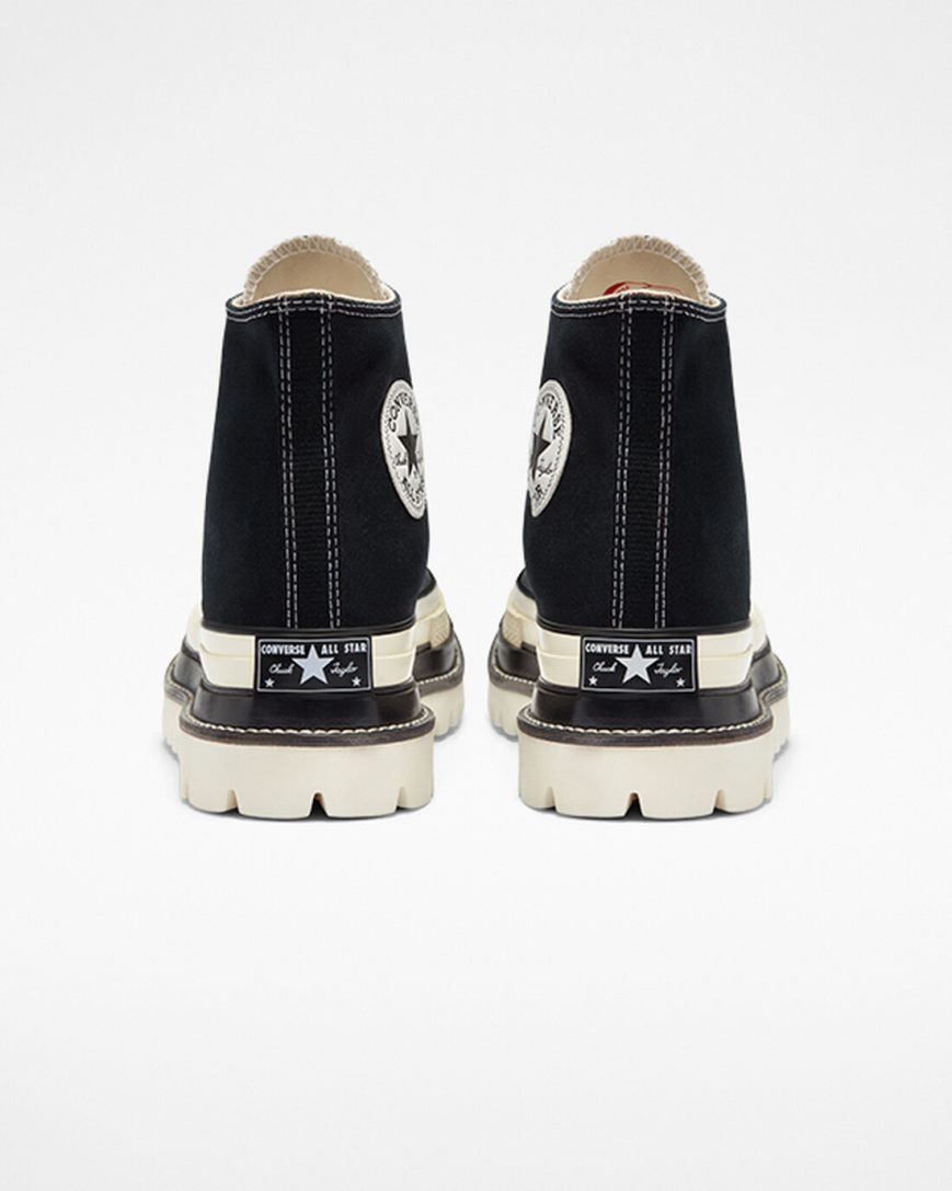 Zapatos Plataforma Converse Chuck 70 LTD Lugged Altas Mujer Negras | PE LEPW80